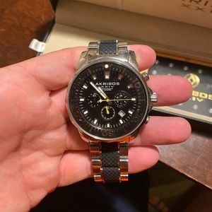 Akribos XXIV chronograph
